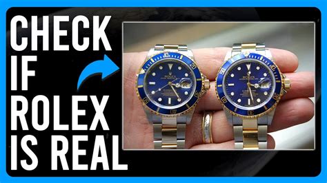 how to know if a rolex bracelet is real|how to check original rolex.